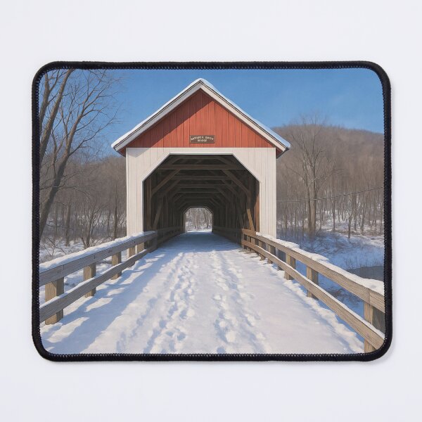 Item preview, The Historic Arthur Smith Covered Bridge designed and sold by Takeda-art.