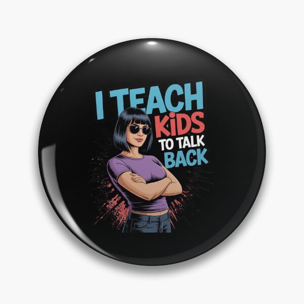 Item preview, I Teach Kids to Talk Back Snarky Speech Therapist designed and sold by velltoons.