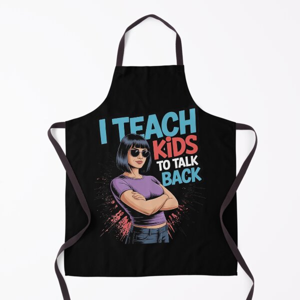 Item preview, I Teach Kids to Talk Back Snarky Speech Therapist designed and sold by velltoons.
