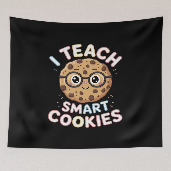 Item preview, I Teach Smart Cookies Funny Cute Back To School Teacher designed and sold by velltoons.