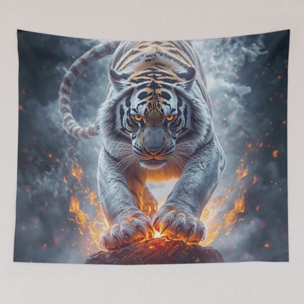 Item preview, mystical tiger, "Ashes Of Glory" designed and sold by EpicGear085.