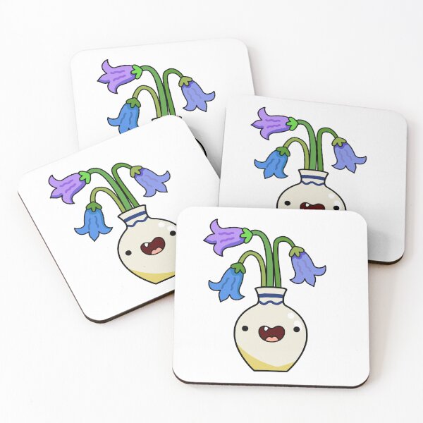Item preview, Kawaii Bluebells in a Beige Vase designed and sold by kawaiilife.