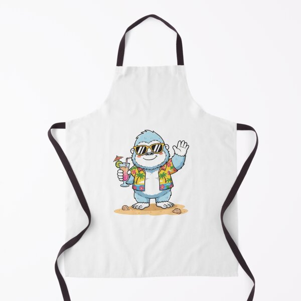 Item preview, Yeti on the Beach with a Drink designed and sold by PassionforLove.