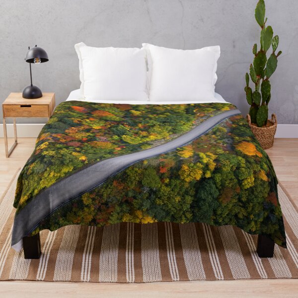 Item preview, The Lonely Road - An Autumn Aerial Journey designed and sold by Real Mindset Studio.