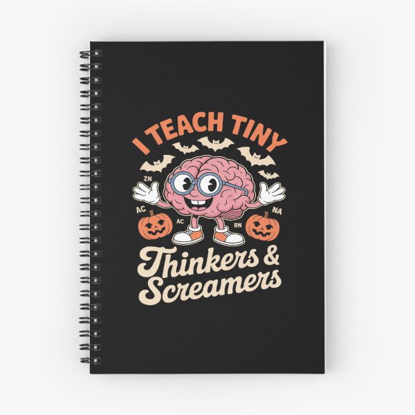 Item preview, I Teach Tiny Thinkers and Screamers Funny Teacher Halloween designed and sold by velltoons.