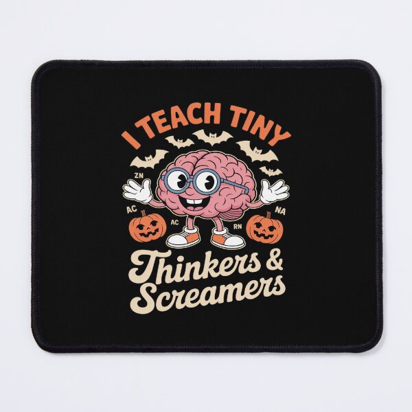 Item preview, I Teach Tiny Thinkers and Screamers Funny Teacher Halloween designed and sold by velltoons.
