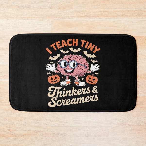 Item preview, I Teach Tiny Thinkers and Screamers Funny Teacher Halloween designed and sold by velltoons.