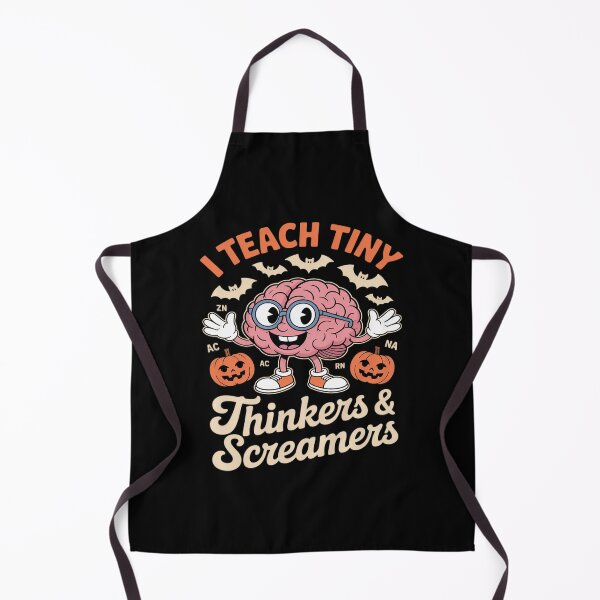 Item preview, I Teach Tiny Thinkers and Screamers Funny Teacher Halloween designed and sold by velltoons.