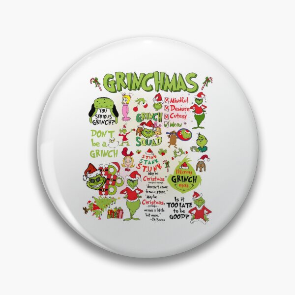 Item preview, Grinch Funny Christmas Collage Holiday Humor Illustration designed and sold by Wendy Darion.
