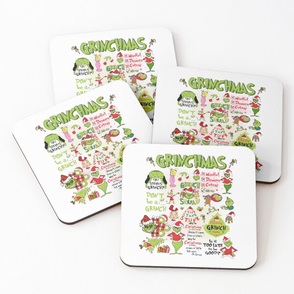 Item preview, Grinch Funny Christmas Collage Holiday Humor Illustration designed and sold by Wendy Darion.