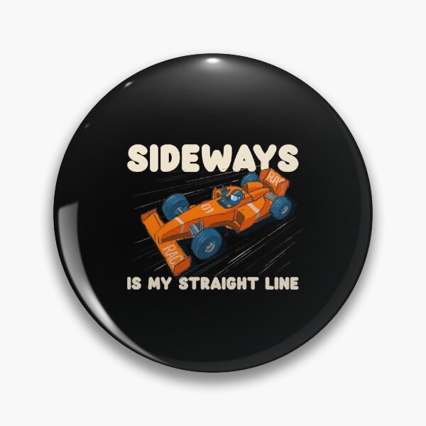 Item preview, Sideways is My Straight Line. designed and sold by ImprinticaShop.