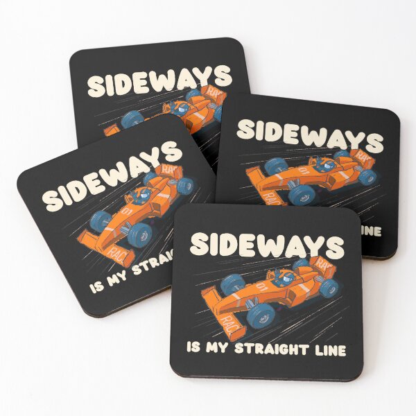 Item preview, Sideways is My Straight Line. designed and sold by ImprinticaShop.