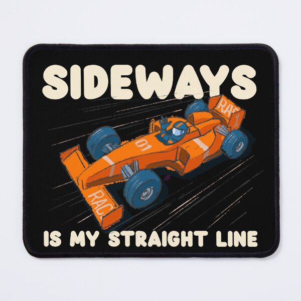 Item preview, Sideways is My Straight Line. designed and sold by ImprinticaShop.