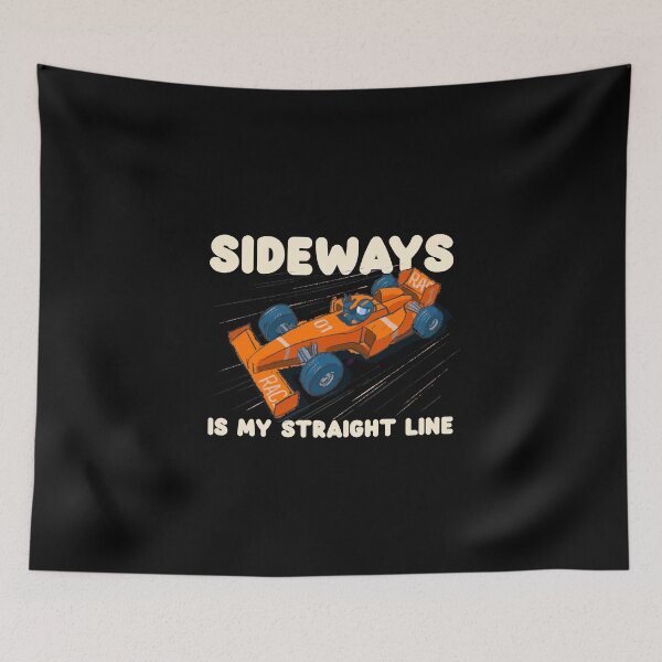 Item preview, Sideways is My Straight Line. designed and sold by ImprinticaShop.