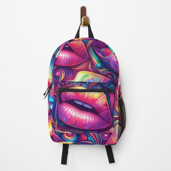 Item preview, Psychedelic Pucker Parade designed and sold by Cats and Other Things.
