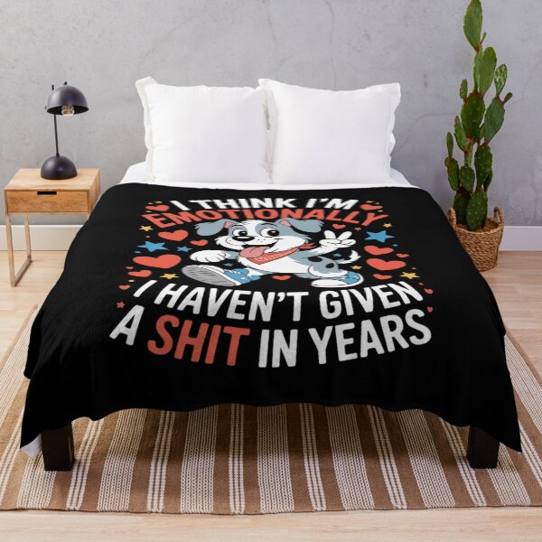 Item preview, I Think I'm Emotionally Constipated I Haven't Given A designed and sold by velltoons.
