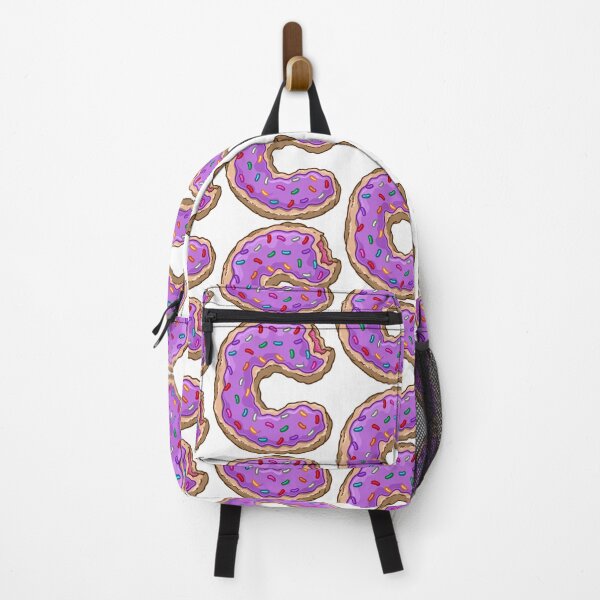 Item preview, Delicious Sweet Letter C Doughnut Cartoon Graphic Illustration with Purple Icing and Sprinkles designed and sold by ghinan.