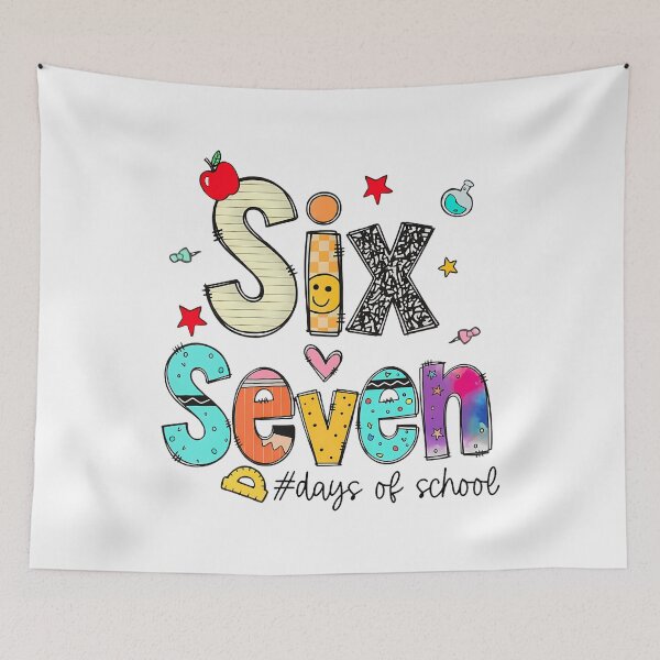 Item preview, Funny Six Seven 67 Days Of School Meme Teacher Design 6 7 designed and sold by merlinnears.