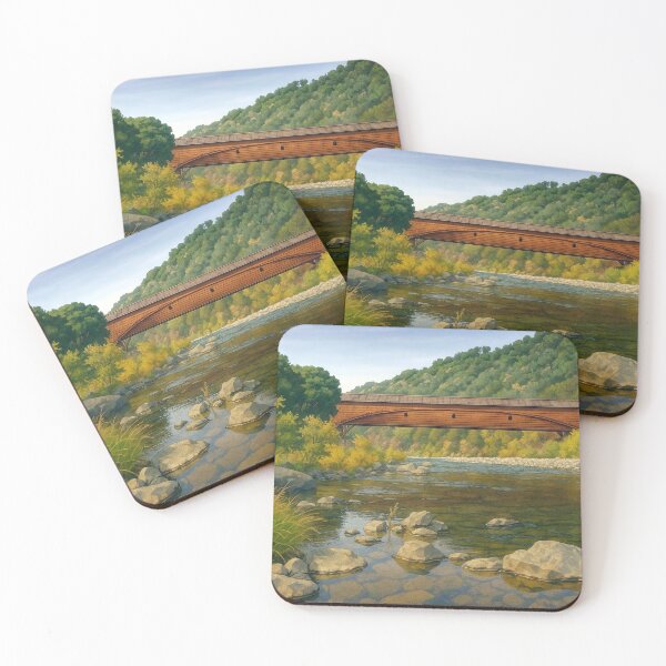 Item preview, The Historic Bridgeport Covered Bridge designed and sold by Takeda-art.