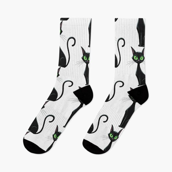 Item preview, Black Cat, Green Eyes, Halloween Witch, Mid Century Modern, MCM, 1960, 1970 designed and sold by TheTimeTaxi.