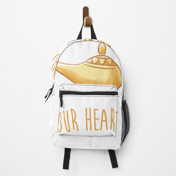 Item preview, Genie Magic Lamp Inspirational Quote Let Your Heart Decide Design designed and sold by Wendy Darion.