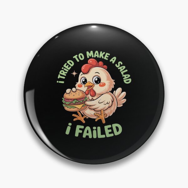 Item preview, I Tried To Make A Salad I Failed Hamburger designed and sold by velltoons.