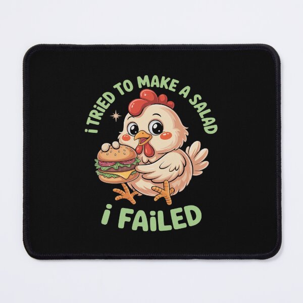 Item preview, I Tried To Make A Salad I Failed Hamburger designed and sold by velltoons.