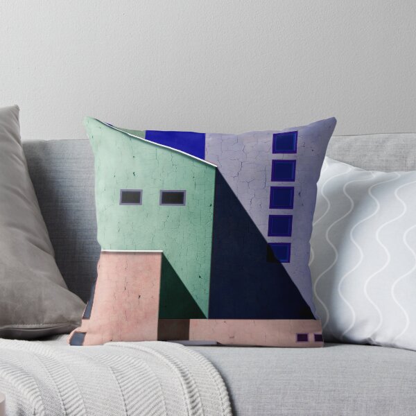 Item preview, Pastel City Facades – Minimalist Architectural Art 2 designed and sold by HKDigital.