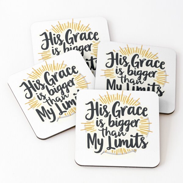 Item preview, God's Grace Is Sufficient | Bigger Than My Limits 2 Corinthians 12:9 designed and sold by ebocraft.