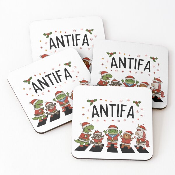 Item preview, Antifa Frog Portland Christmas  designed and sold by PugPuppyLife.