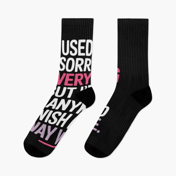 Item preview, I Used to Be Sorry for Everything But I'm Not Anymore designed and sold by velltoons.