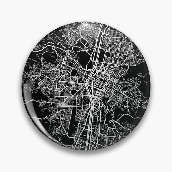 Item preview, Medellín City Map of Colombia - Full Moon designed and sold by deMAP.