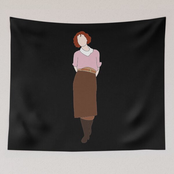 Item preview, The Breakfast Club Brown Outfit Girl Minimal designed and sold by jonboen.
