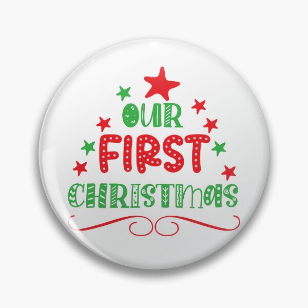 Item preview, Our First Christmas - Couples Holiday Milestone Keepsake designed and sold by FuzionRaptor.
