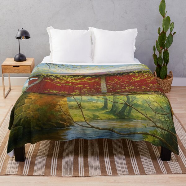 Item preview, The Campbell's Historic Covered Bridge designed and sold by Takeda-art.