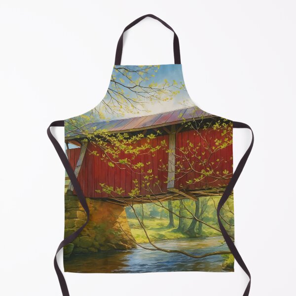 Item preview, The Campbell's Historic Covered Bridge designed and sold by Takeda-art.