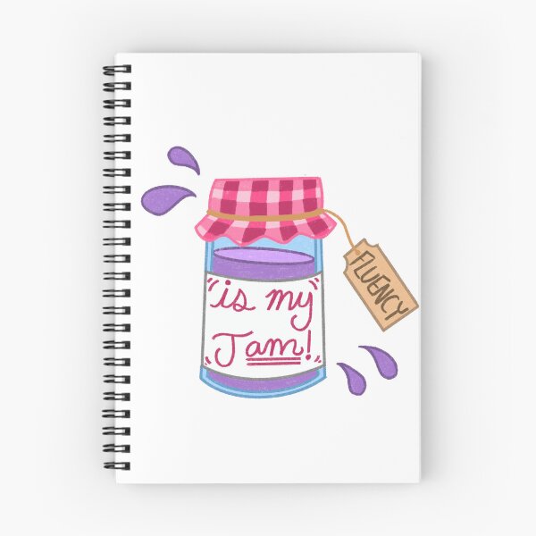 Item preview, Fluency is my jam designed and sold by FieryFoliage.