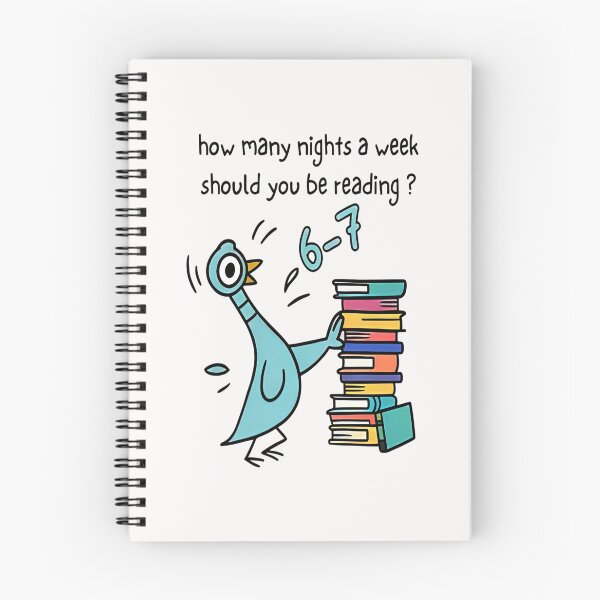 Item preview, How Many Nights A Week Should You Be Reading 6-7, Pigeon Elephant Piggie Children's Books Tee ,Teacher Six Seven 67  designed and sold by Yasminae.
