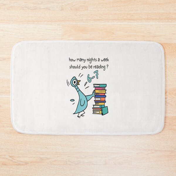 Item preview, How Many Nights A Week Should You Be Reading 6-7, Pigeon Elephant Piggie Children's Books Tee ,Teacher Six Seven 67  designed and sold by Yasminae.