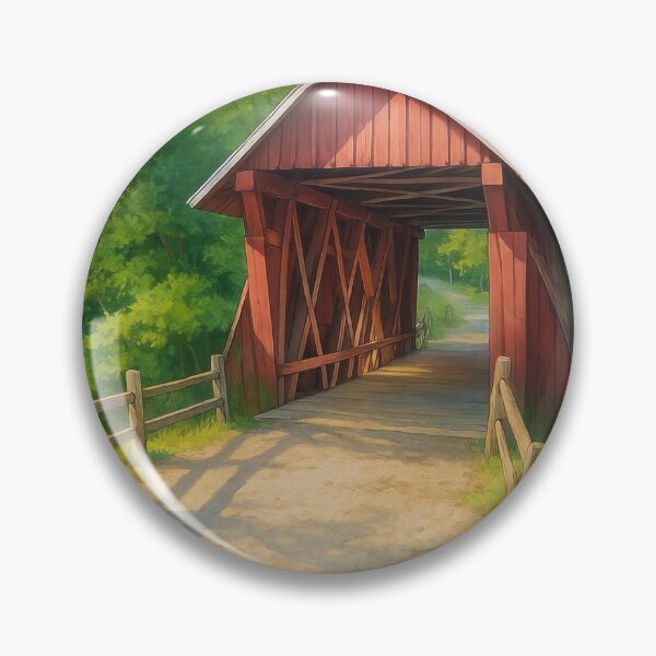 Item preview, The Campbell's Historic Covered Bridge designed and sold by Takeda-art.