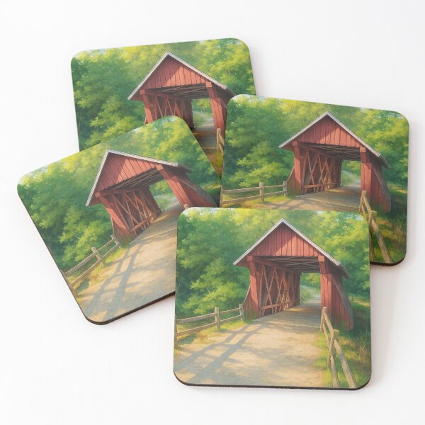 Item preview, The Campbell's Historic Covered Bridge designed and sold by Takeda-art.