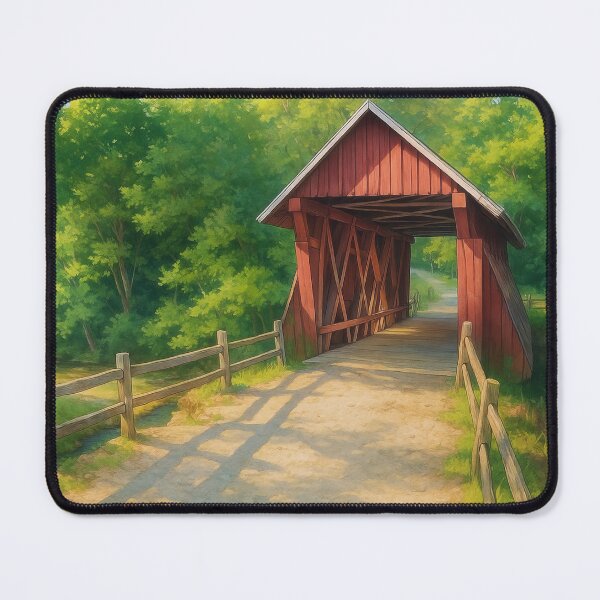 Item preview, The Campbell's Historic Covered Bridge designed and sold by Takeda-art.