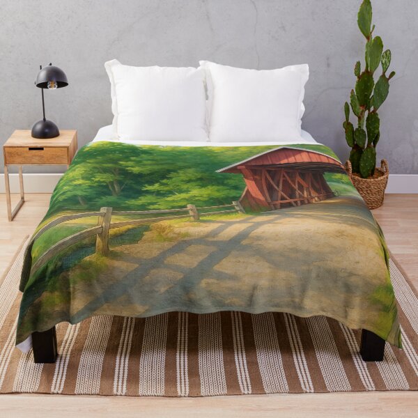 Item preview, The Campbell's Historic Covered Bridge designed and sold by Takeda-art.