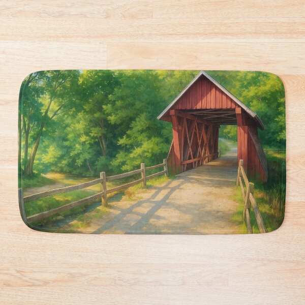 Item preview, The Campbell's Historic Covered Bridge designed and sold by Takeda-art.