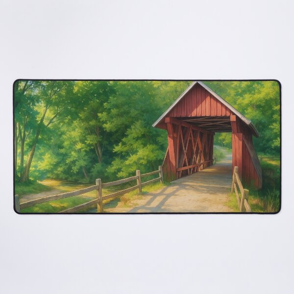 Item preview, The Campbell's Historic Covered Bridge designed and sold by Takeda-art.
