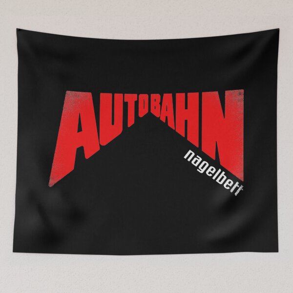 Item preview, The Big Lebowski Autobahn Red Text designed and sold by MicaelMcca.