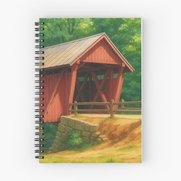 Item preview, The Campbell's Historic Covered Bridge designed and sold by Takeda-art.