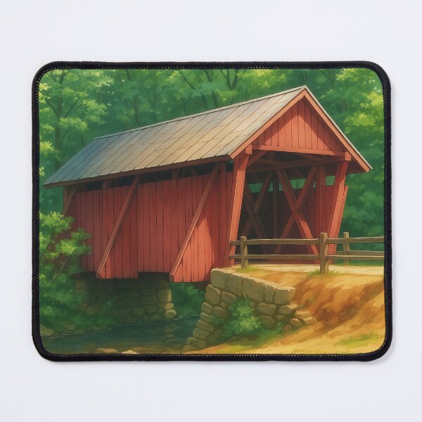 Item preview, The Campbell's Historic Covered Bridge designed and sold by Takeda-art.