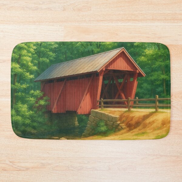 Item preview, The Campbell's Historic Covered Bridge designed and sold by Takeda-art.