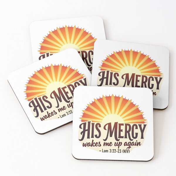 Item preview, His Mercy Wakes Me Up | New Every Morning Lamentations 3:22 designed and sold by ebocraft.